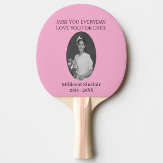 Raquette De Ping Pong En mémoire d'amour - Souvenir