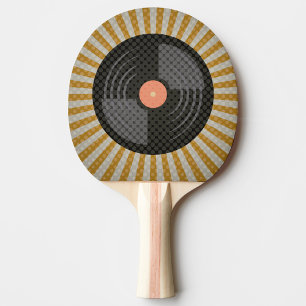 Raquette De Ping Pong Enregistrement Vintage