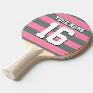 Raquette De Ping Pong Équipe cycliste Flamingo Pink Charcoal Jersey Prep