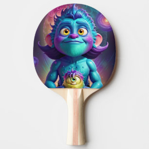 Raquette De Ping Pong Espace Alien & Ami