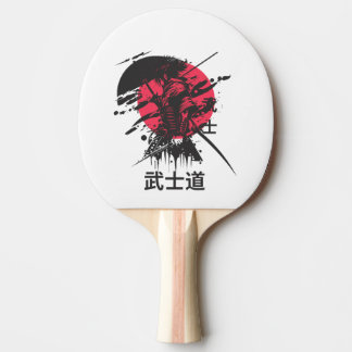Raquette De Ping Pong Esprit Bushido : Esthétique Guerrière Samouraï