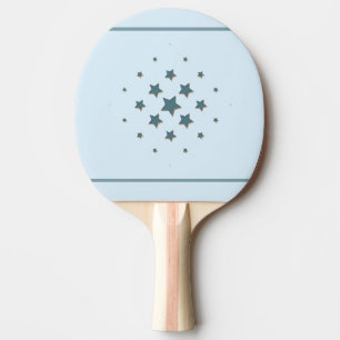 Raquette De Ping Pong Étoiles bleues
