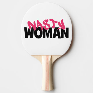 Raquette De Ping Pong Femme méchante (anti-atout)