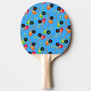 Raquette De Ping Pong Fête d'anniversaire rock star