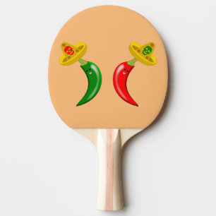 Raquette De Ping Pong Fête des Mexicains Morts