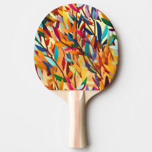 Raquette De Ping Pong Feuille coloré