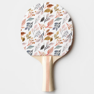 Raquette De Ping Pong feuille d'arbre