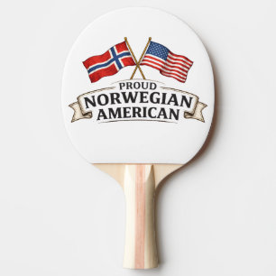 Raquette de Ping Pong fière norvégienne américaine