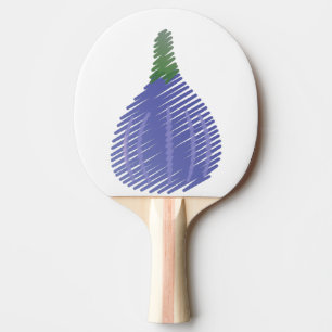Raquette De Ping Pong Fig mauve esquissé