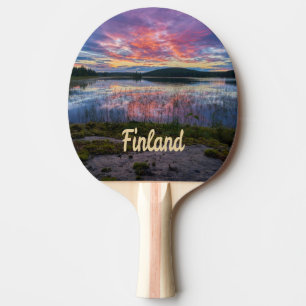 Raquette De Ping Pong Finlande Helsinki Europe du Nord