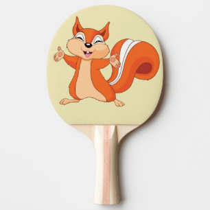Raquette De Ping Pong Fizzy l'écureuil joueur