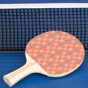 Raquette De Ping Pong Flèches Boho Ping Pong Paddle personnalisé   2 côt