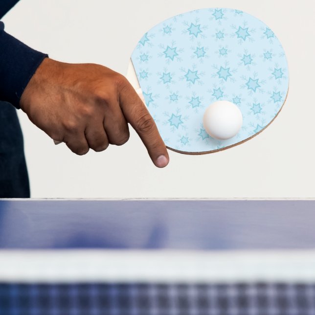 Raquette De Ping Pong Fléchettes de neige, Bleu glacé, Fléchettes de nei (Insitu)