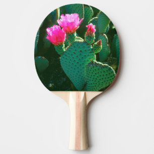 Raquette De Ping Pong Fleurs de Cactus Beavertail