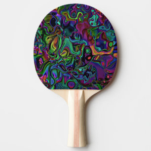 Raquette De Ping Pong Fonte cérébrale