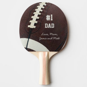 Raquette De Ping Pong Football personnalisé #1 Papa