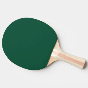 Raquette De Ping Pong Forêt solide vert foncé