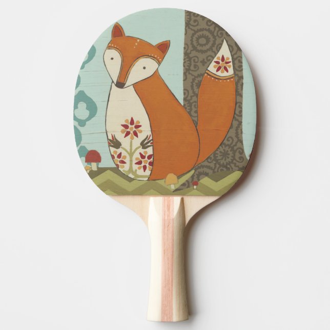 Raquette De Ping Pong Forêt Whimsy IV (Devant)