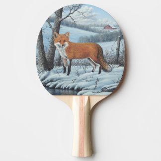 Raquette De Ping Pong Fox rouge