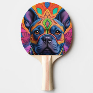 Raquette De Ping Pong Frenchie Fun Anniversaire Fantastique