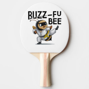 Raquette De Ping Pong Funny Buzz-Fu Bee Arts martiaux
