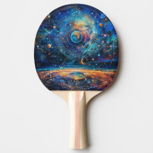 Raquette de ping pong Galaxie Cosmique
