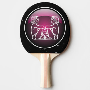 Raquette De Ping Pong Gémeaux Zodiaque