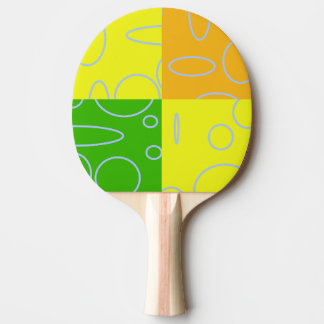 Raquette De Ping Pong Géométrique moderne