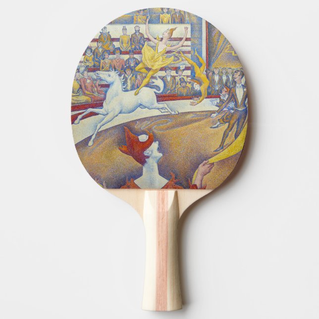 Raquette De Ping Pong Georges Seurat - Le Cirque (Devant)