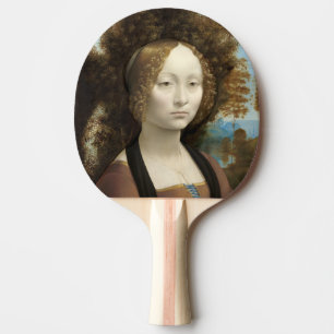 Raquette De Ping Pong Ginevra de' Benci Leonardo da Vinci