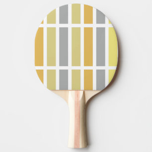 Raquette De Ping Pong Gold Silver Bronze Metal Hues