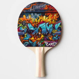 Raquette De Ping Pong Graffiti Ping Pong Paddle