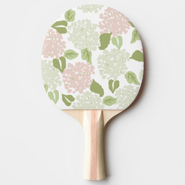 Raquette De Ping Pong Grandmillenial hydrangea preppy floral joli (Devant)