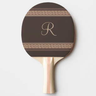 Raquette De Ping Pong Greek Key