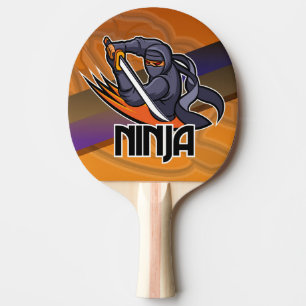 Raquette De Ping Pong Guerrier de Ninja