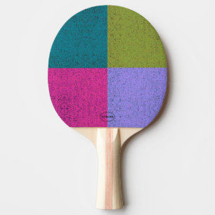 Raquette De Ping Pong HAMbWG brillant, 4 couleurs