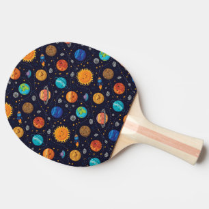 Raquette De Ping Pong Happy Planets Ping Pong Paddle