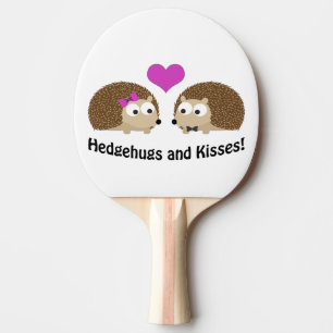 Raquette De Ping Pong Hérisson et baisers Hérisson