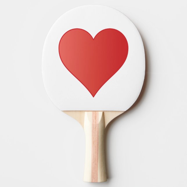 Raquette De Ping Pong Herz (Devant)
