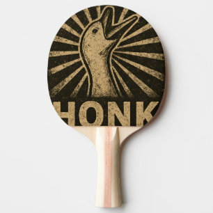 Raquette De Ping Pong Honk Goose Funny Duck Chicken Mème