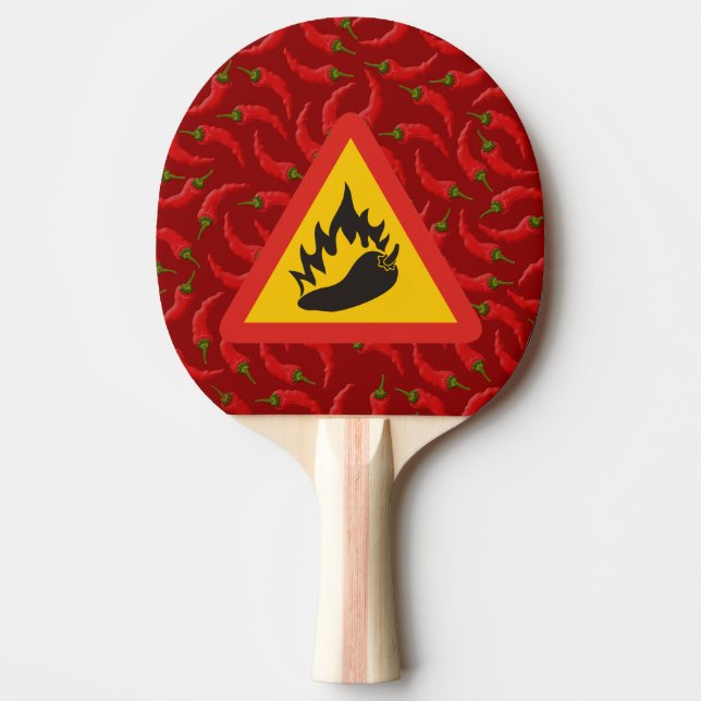 Raquette De Ping Pong Hot pepper danger (Devant)