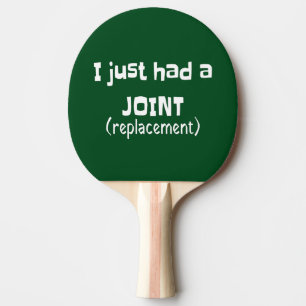 Raquette De Ping Pong Humour de remplacement d'articulation Cadeau drôle