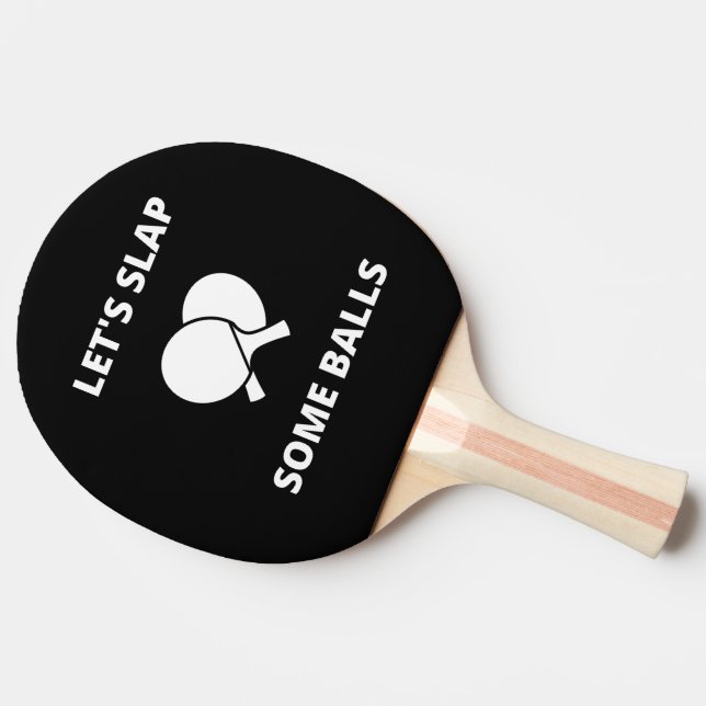 Raquette De Ping Pong Humour Ping Pong (Côté)