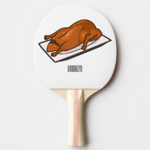 Raquette De Ping Pong Illustration de Peking duck