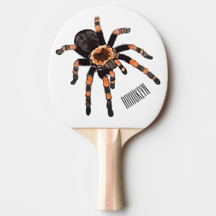 Raquette De Ping Pong Illustration de Tarantula