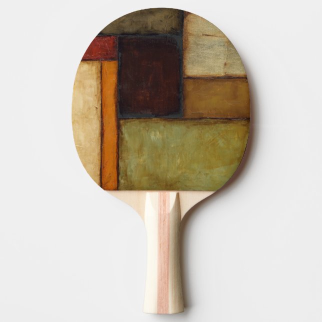 Raquette De Ping Pong Impressionniste d'automne par Jennifer Goldberger (Devant)
