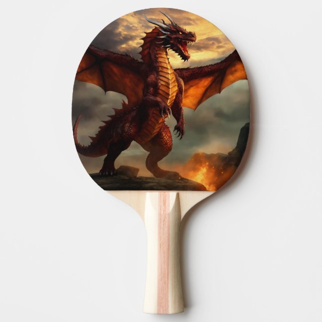 Raquette De Ping Pong Imprimer en arrière (Devant)