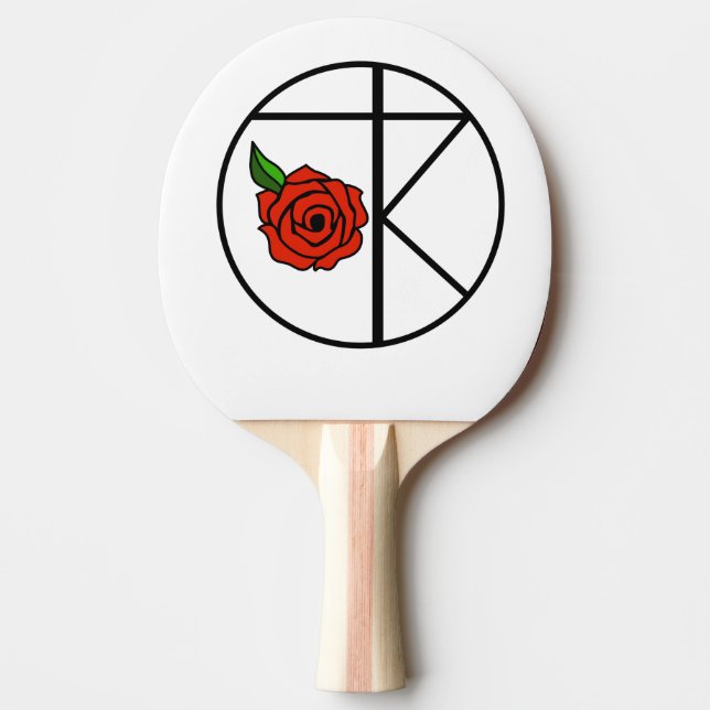 Raquette De Ping Pong Insignes d'OTK (Devant)