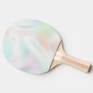 Raquette De Ping Pong Iridescente Pearl Opal arc-en-ciel