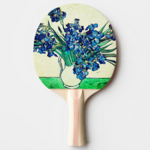 Raquette De Ping Pong Irises (1890) par Vincent Van Gogh